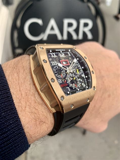 richard mille rm11 felipe massa rose gold|Richard Mille RM 11.